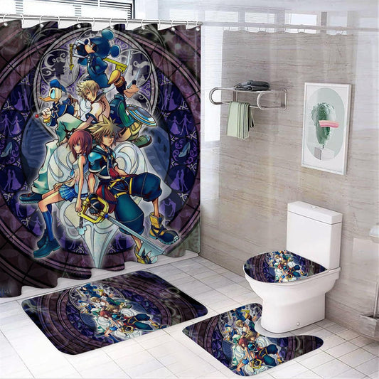 Anime Video Game Shower Curtain