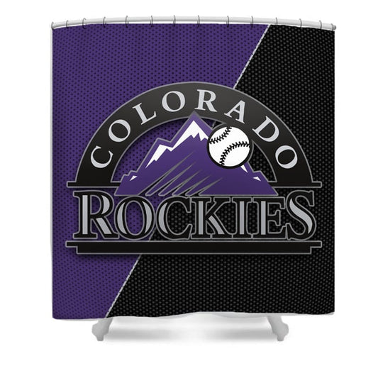 Baseball Team Sport Colorado Shower Curtain