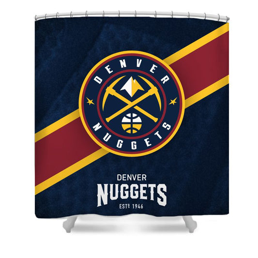 Basketball Sport Denver Shower Curtain