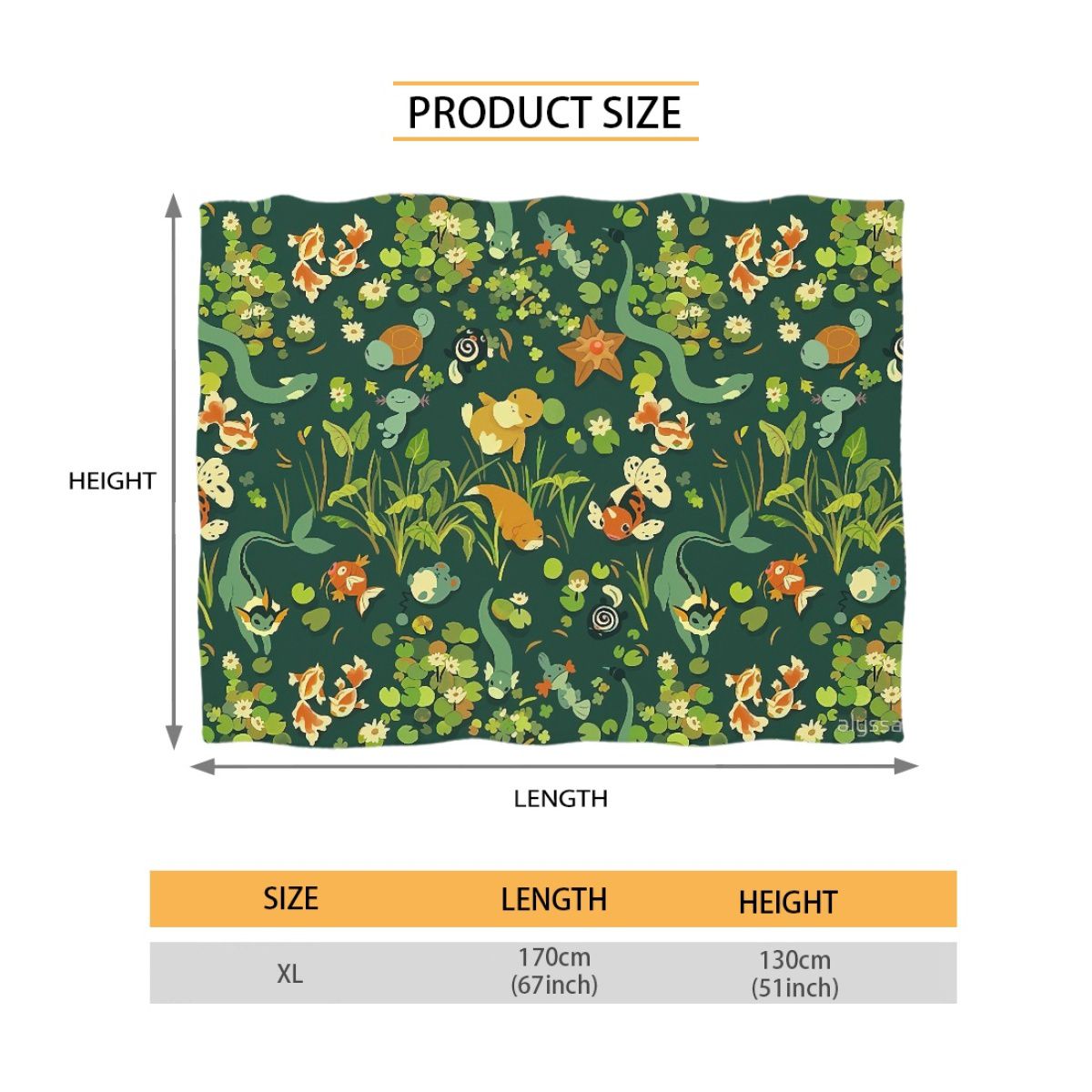 Botanical Pond Life Bath Towel