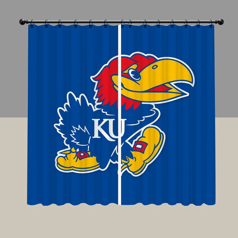 College Kansas Blackout Curtain