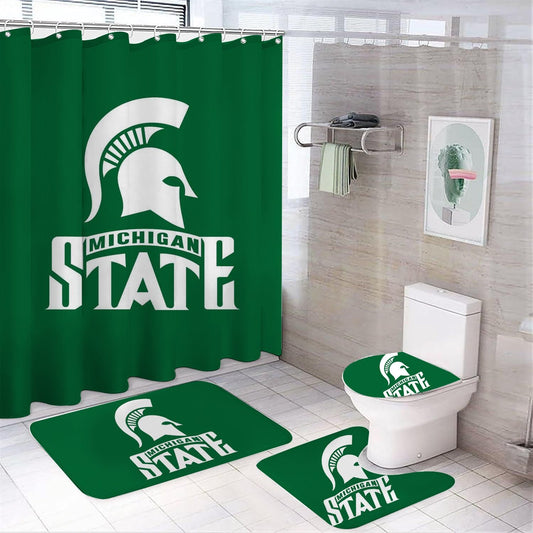 College Michigan State Shower Curtain