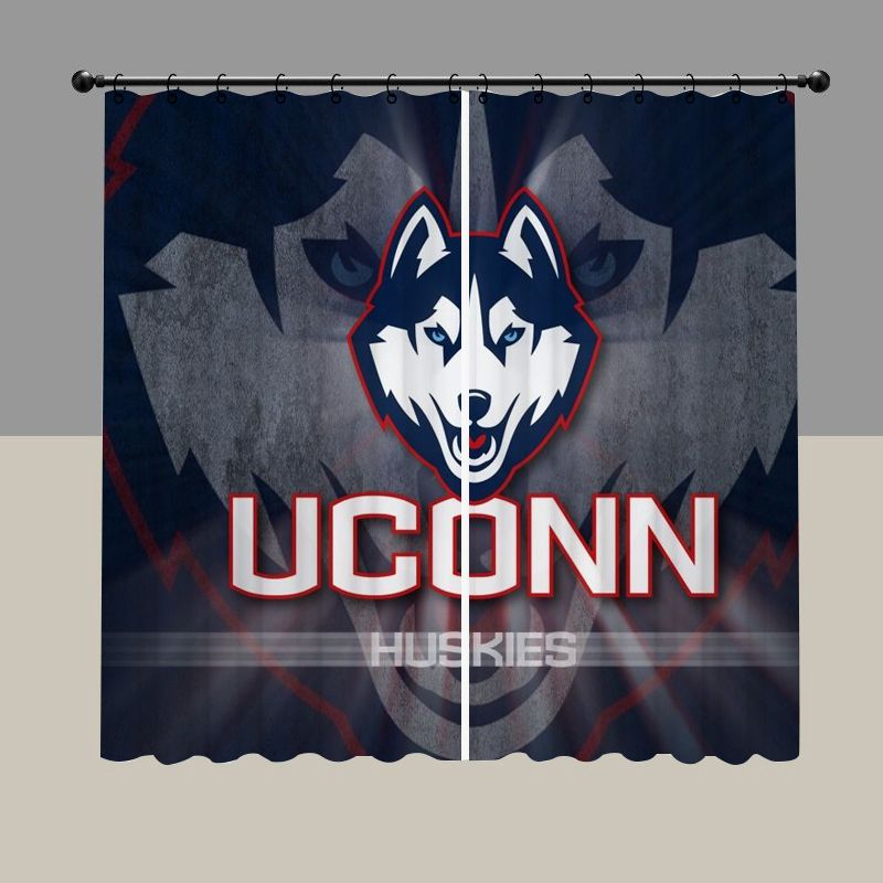 College Connecticut Sport Blackout Curtain