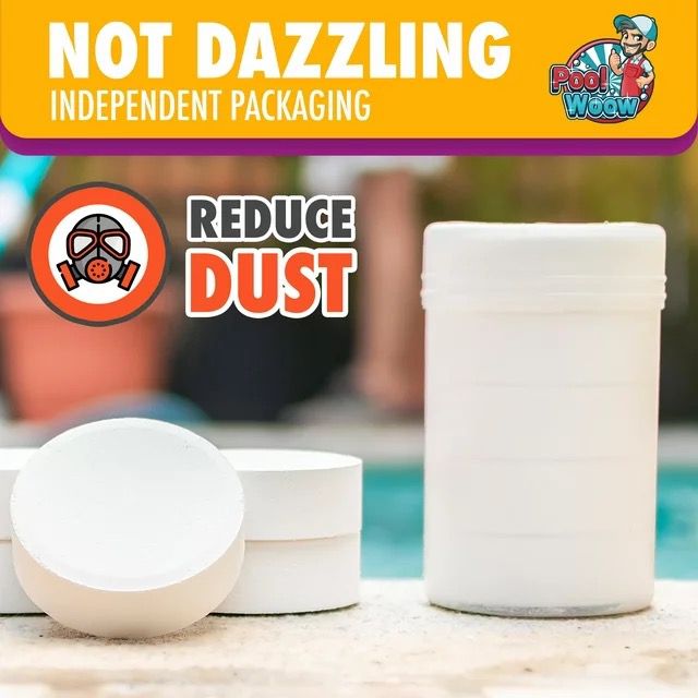 Pool Woow - 50 lbs 3 Inch Chlorine Tablets