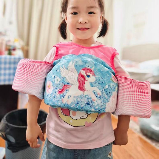 Unicorn Cartoon Kids Swim Vest Puddle Jumper