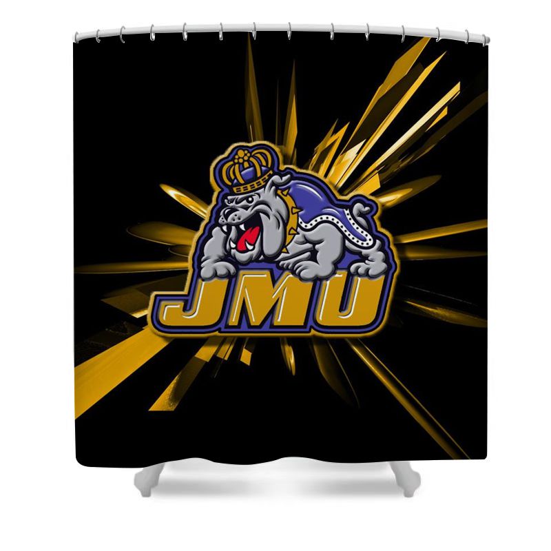 Virginia Harrisonburg College Sport Shower Curtain
