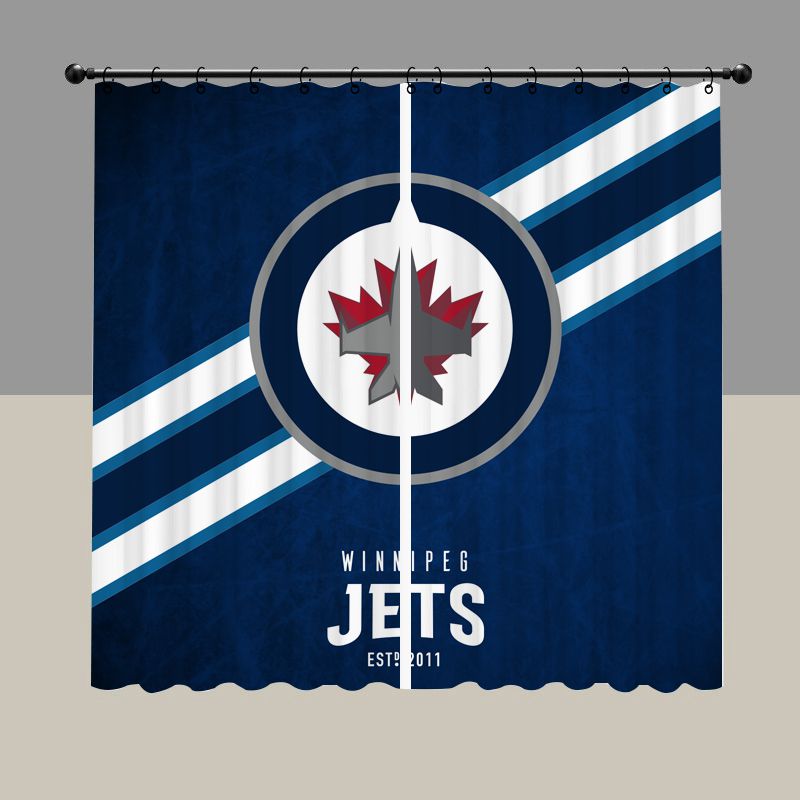 Winnipeg Hockey Blackout Curtain