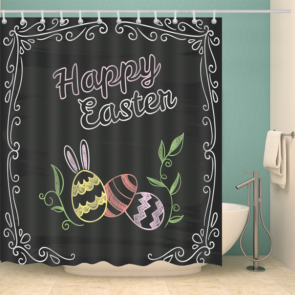 Easter deals shower curtains