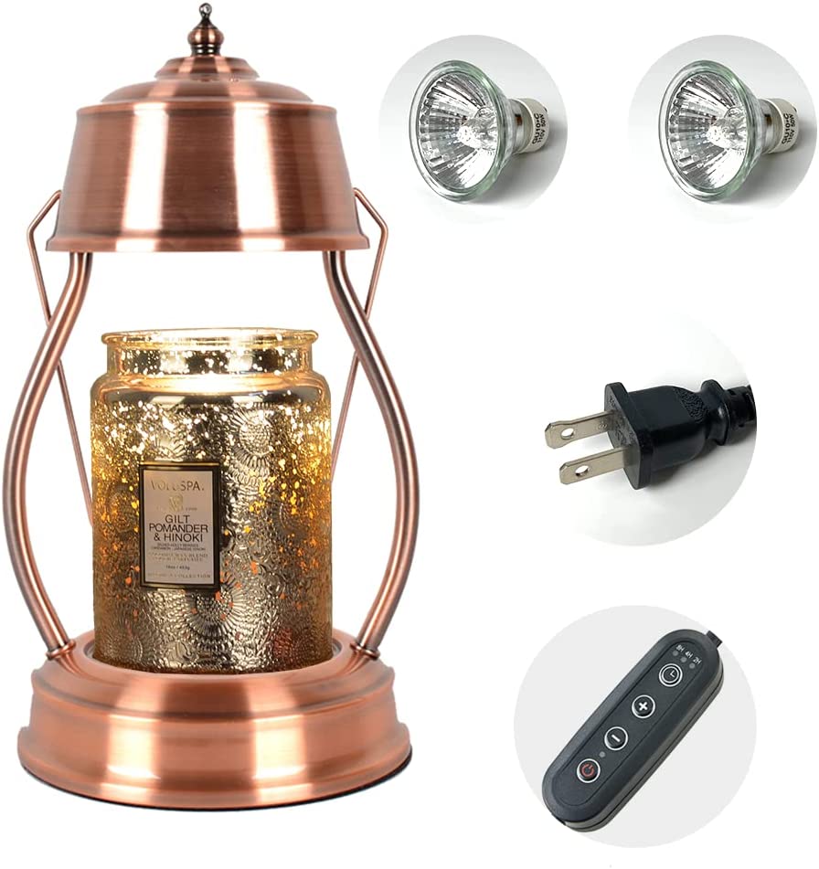 Vintage Electric Candle Warmer Lamp + 2 Bulbs