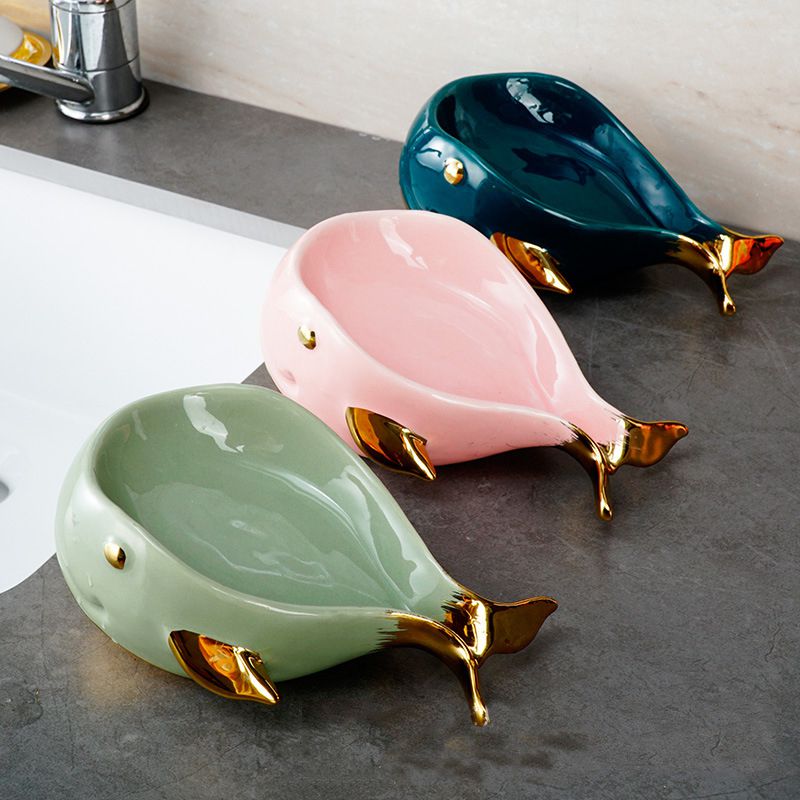 Cartoon Big Mouth Whale Soap Dish