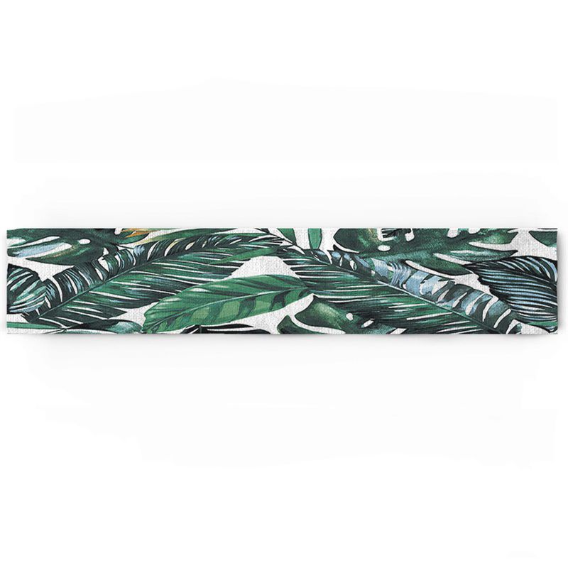 Palm Banana Leaves Table Runner