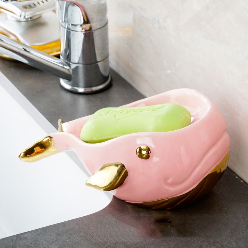 Cartoon Big Mouth Whale Soap Dish
