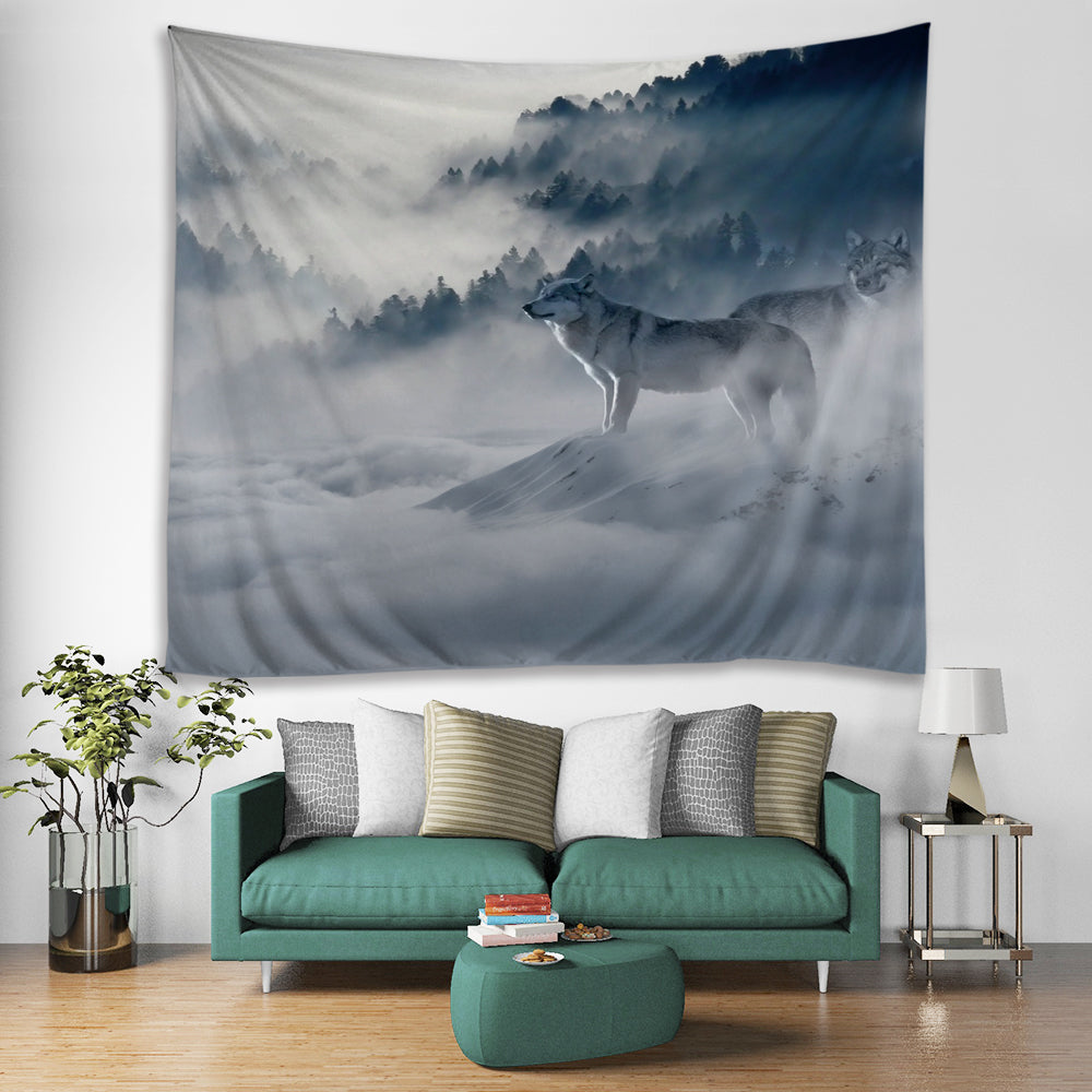 Wolf tapestry best sale