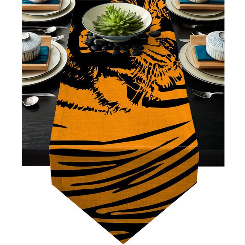 Wild Animal Tiger Table Runner