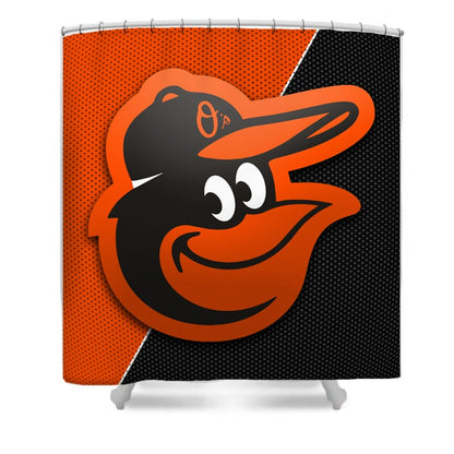 Baltimore Baseball Shower Curtain