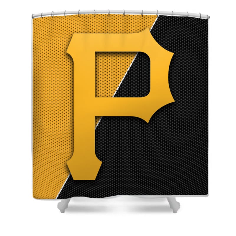 Baseball Team Sport Pittsburgh Shower Curtain