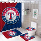 Baseball Team Sport Texas Shower Curtain