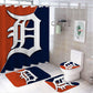 Baseball Team Sport Detroit Shower Curtain