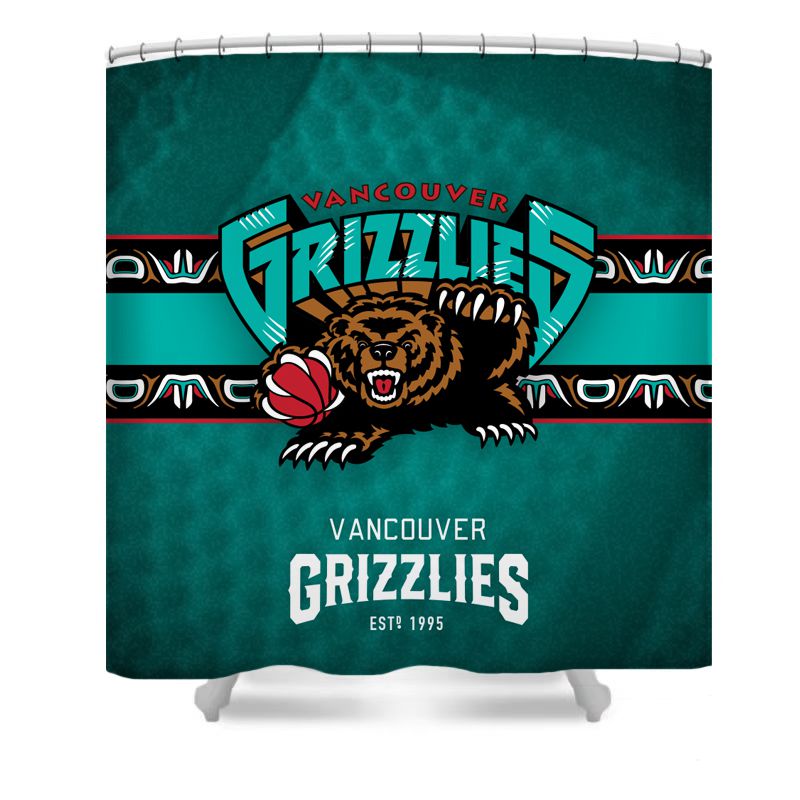 Basketball Sport Vancouver Shower Curtain