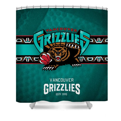 Basketball Sport Vancouver Shower Curtain