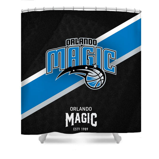 Basketball Sport Orlando Shower Curtain