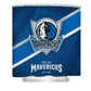 Basketball Sport Dallas Shower Curtain