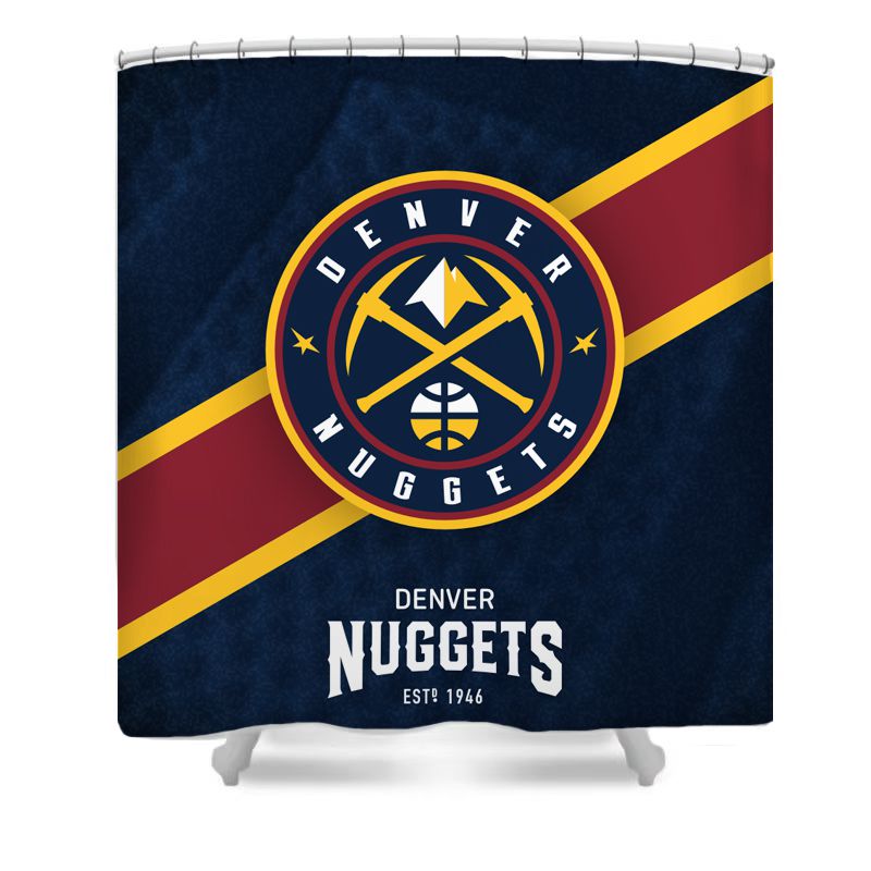 Basketball Sport Denver Shower Curtain