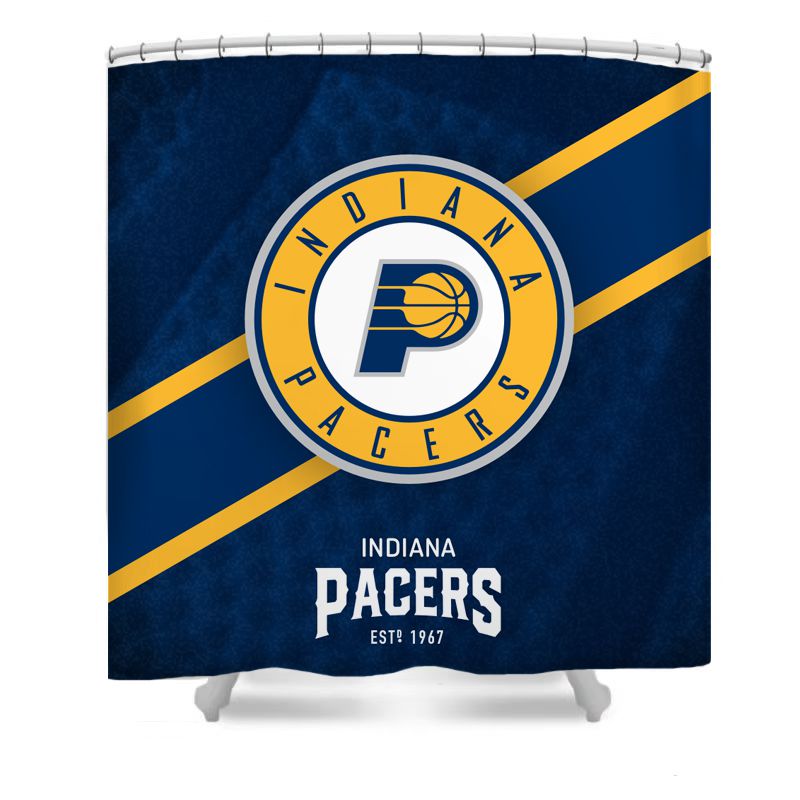 Basketball Sport Indiana Shower Curtain