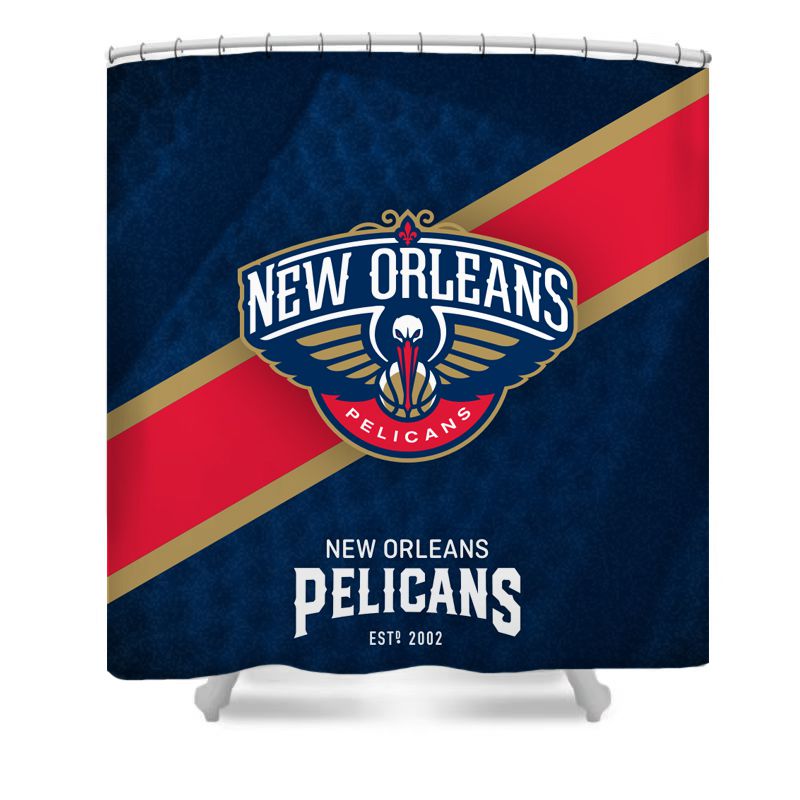 Basketball Sport New Orleans Shower Curtain