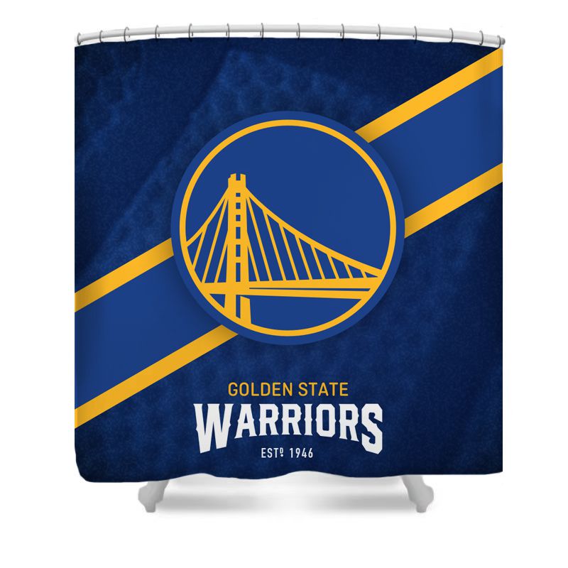 Basketball Sport Golden State Shower Curtain