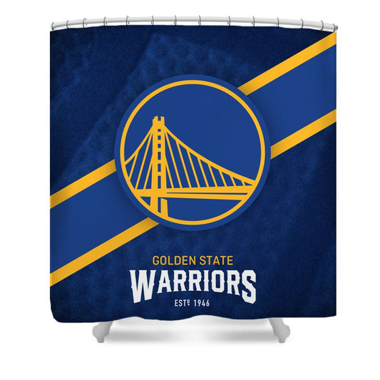 Basketball Sport Golden State Shower Curtain