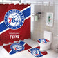 Basketball Sport Philadelphia Shower Curtain