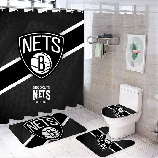 Basketball Sport Brooklyn Shower Curtain