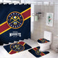 Basketball Sport Denver Shower Curtain