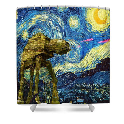 Battlefront Large Walker Assault Shower Curtain