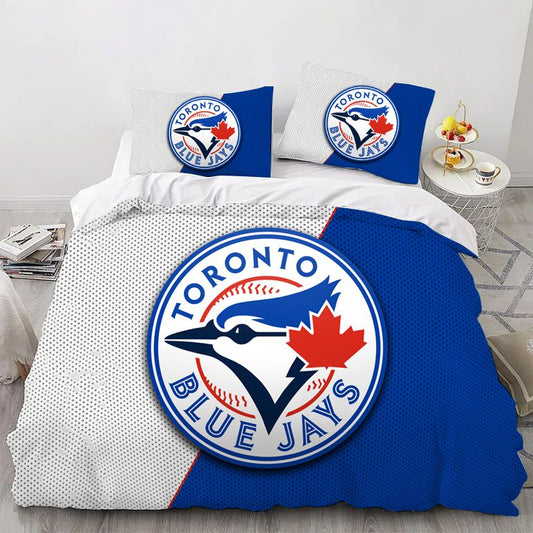 Toronto Baseball Sport Team Bedding Set