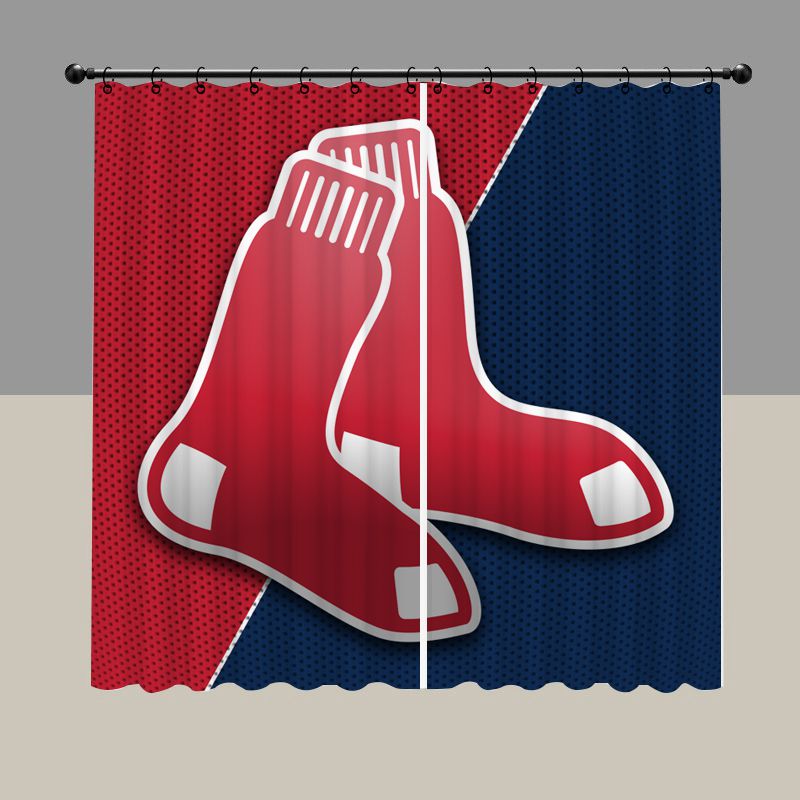 Boston Baseball Blackout Curtain