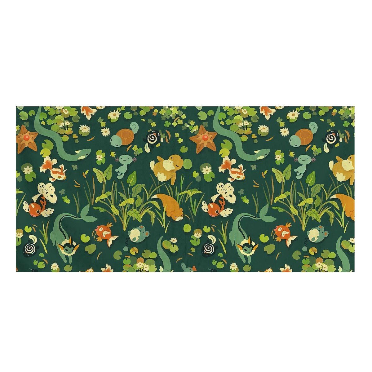 Botanical Pond Life Bath Towel