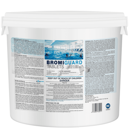 Bromi Guard - 10 lbs 1 Inch Bromine Tablets for Hot Tubs Pool Spas