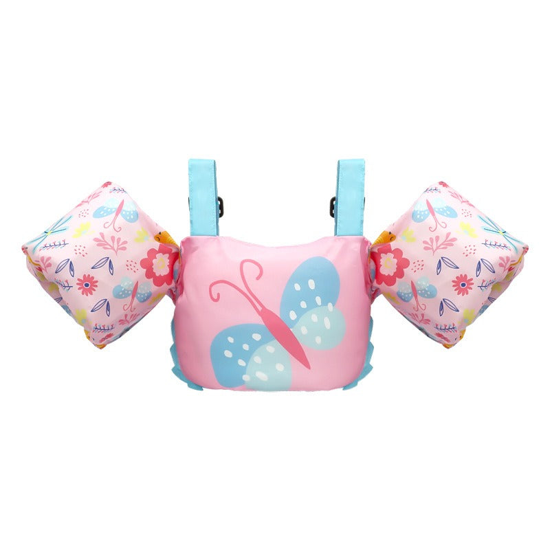 Butterfly Cartoon Kids Swim Vest Puddle Jumper