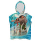 Cartoon Ocean Demigod Fantasy Hooded Towel