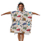 Cartoon Racing Cars Hooded Towel
