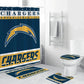 Football Team Flag Los Angeles Shower Curtain