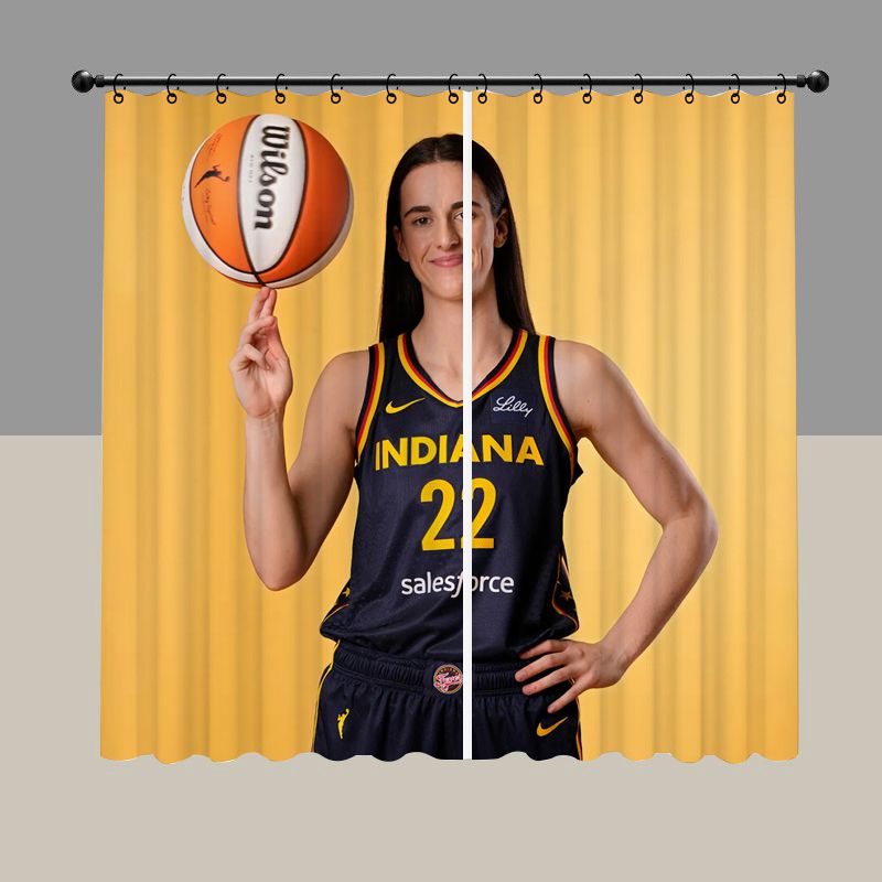 College Basketball Stars Blackout Curtain