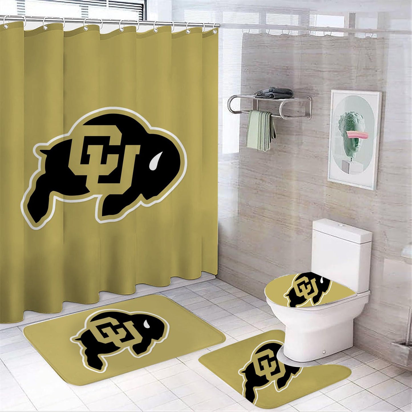 College Colorado Shower Curtain