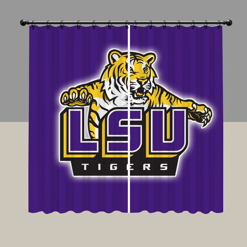 College Louisiana Sport Blackout Curtain