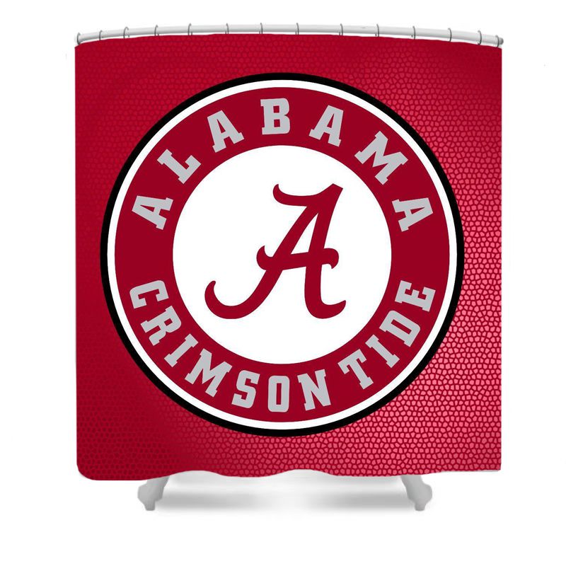 College Sport Alabama Shower Curtain