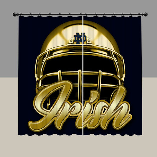 College Sport Notre Dame Blackout Curtain