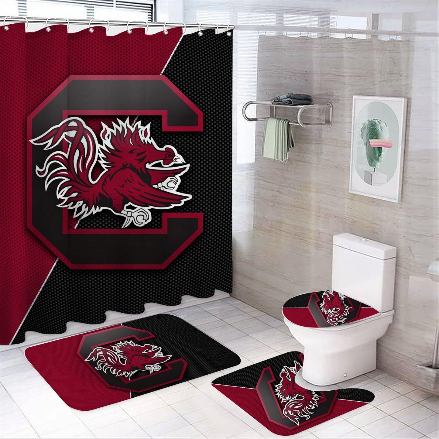 College Sport South Carolina Shower Curtain