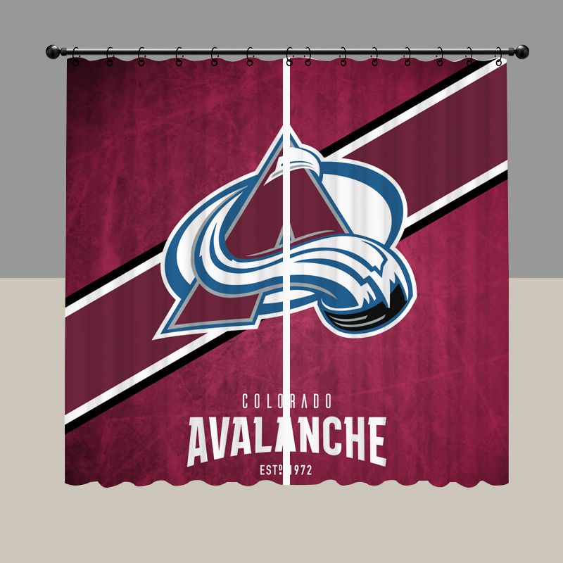 Colorado Hockey Blackout Curtain